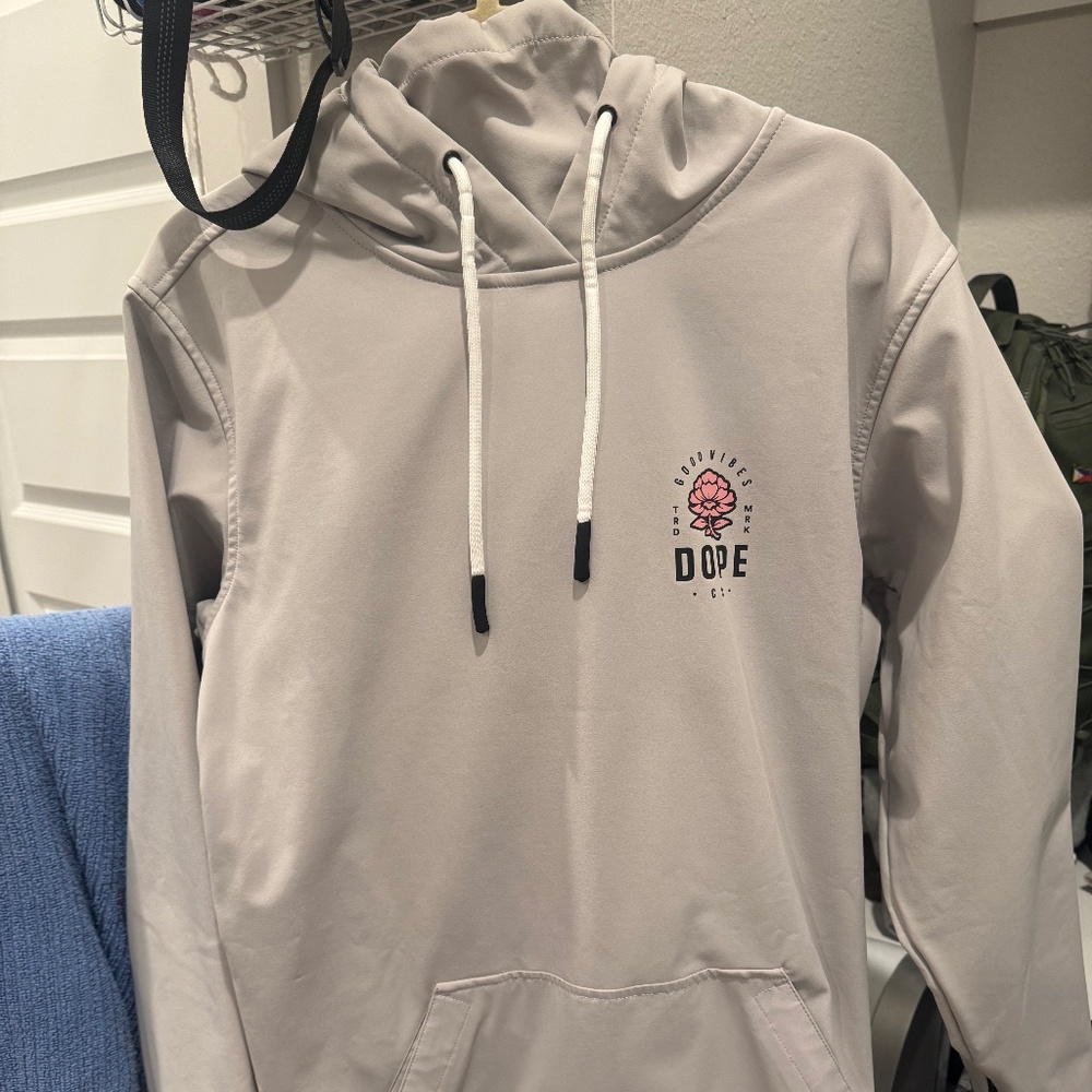 Men's Dope Snow Snowboard Hoodie, Small